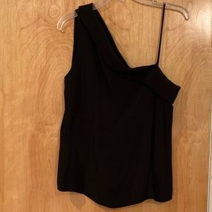 Emporio Armani One Shoulder Blouse Size 10 US